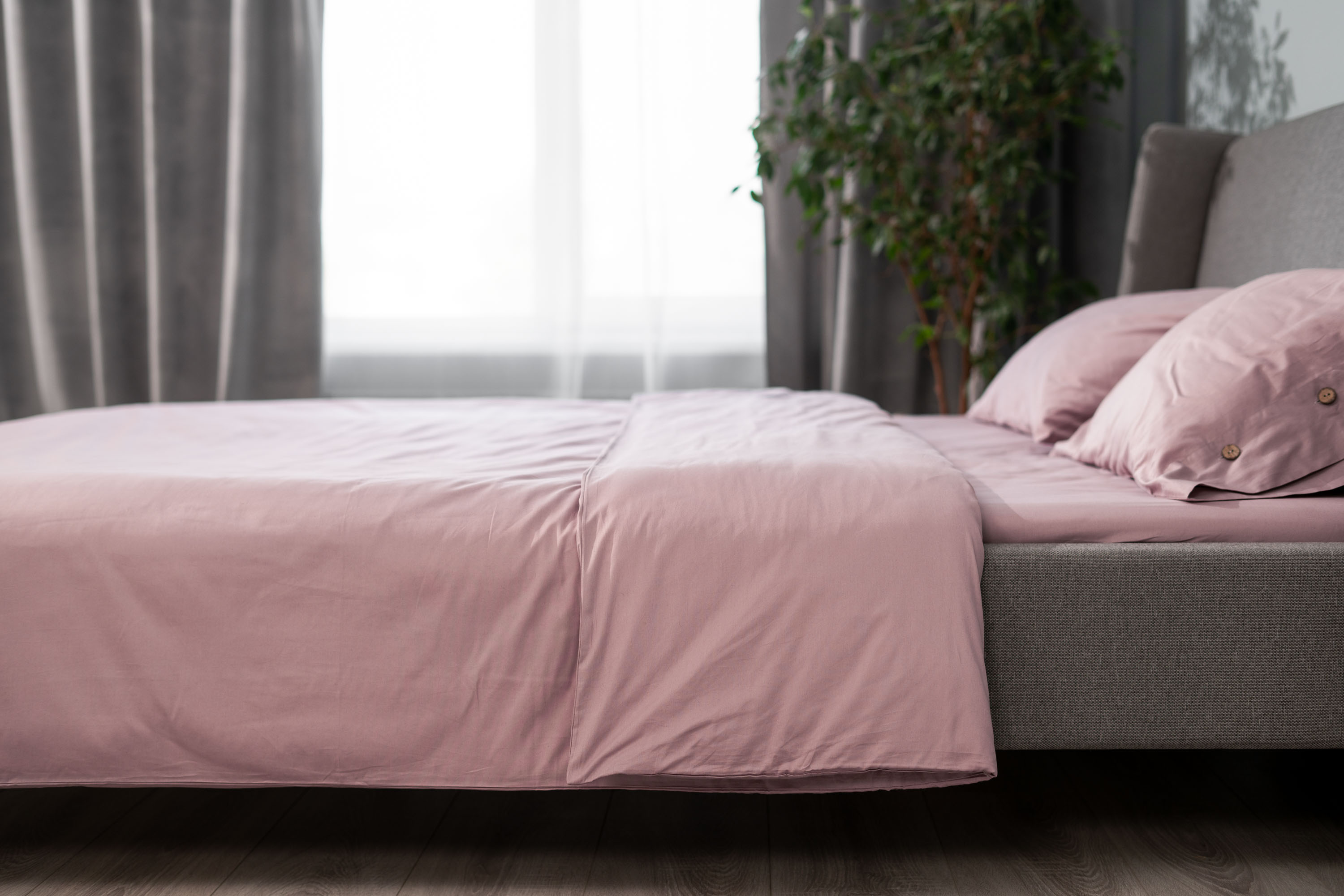 Комплект постельного белья Ardesto Mix&Match сатин двуспальный евро светло-розовый (ART2022SP) - фото 15