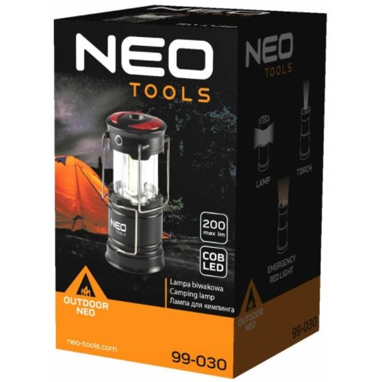 Ліхтар кемпінговий на батарейках Neo Tools (99-030) - фото 4