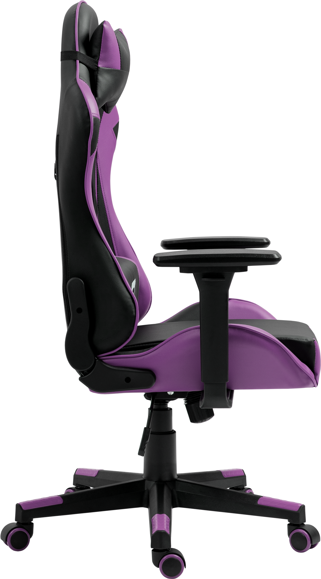 Геймерське дитяче крісло GT Racer чорне з фіолетовим (X-5934-B Kids Black/Violet) - фото 4