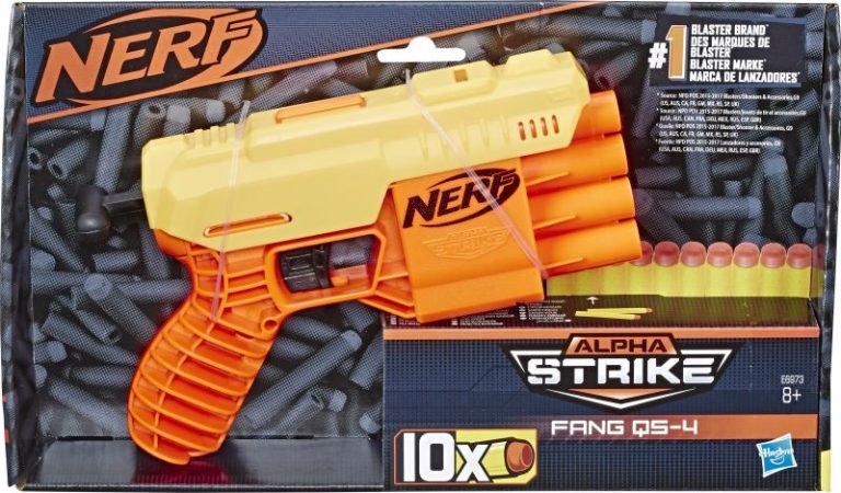 Бластер Hasbro Nerf Alpha Strike Fang Qs-4 (E6973) - фото 2