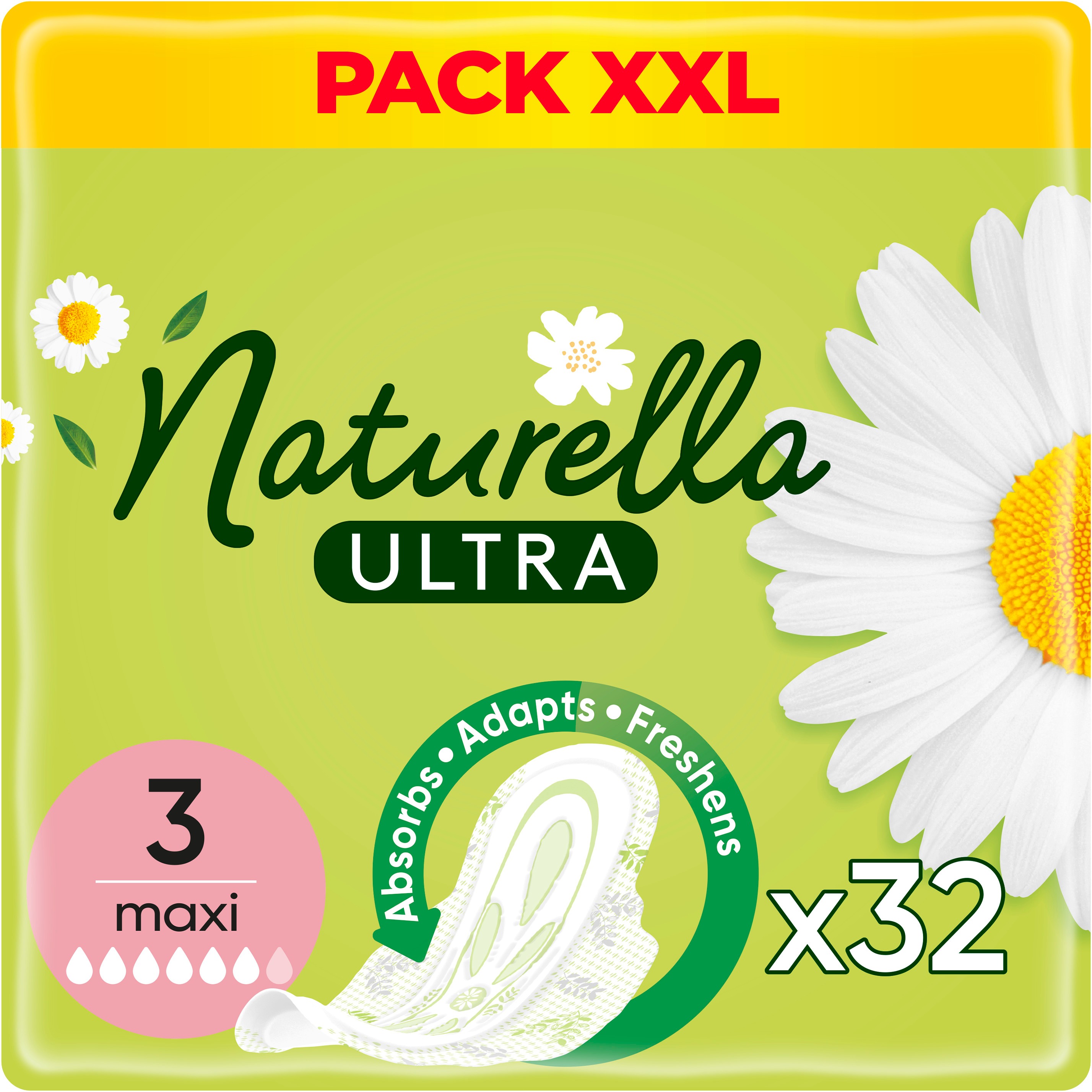 Гігієнічні прокладки Naturella Ultra Maxi Quatro ароматизовані 32 шт. - фото 1