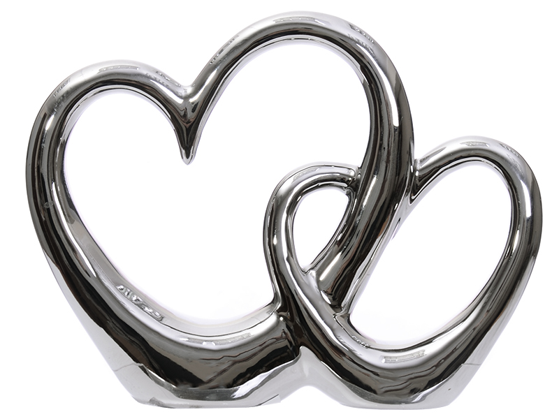 Фігурка декоративна Lefard Серце, 15 см, 2 шт. (919-341) - фото 1