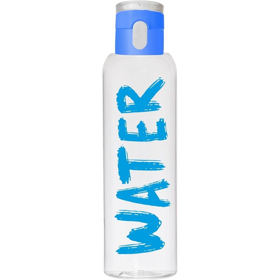 Бутылка для воды Herevin Hanger-New Water, 0.75 л, бело-синяя (161407-055) - фото 1