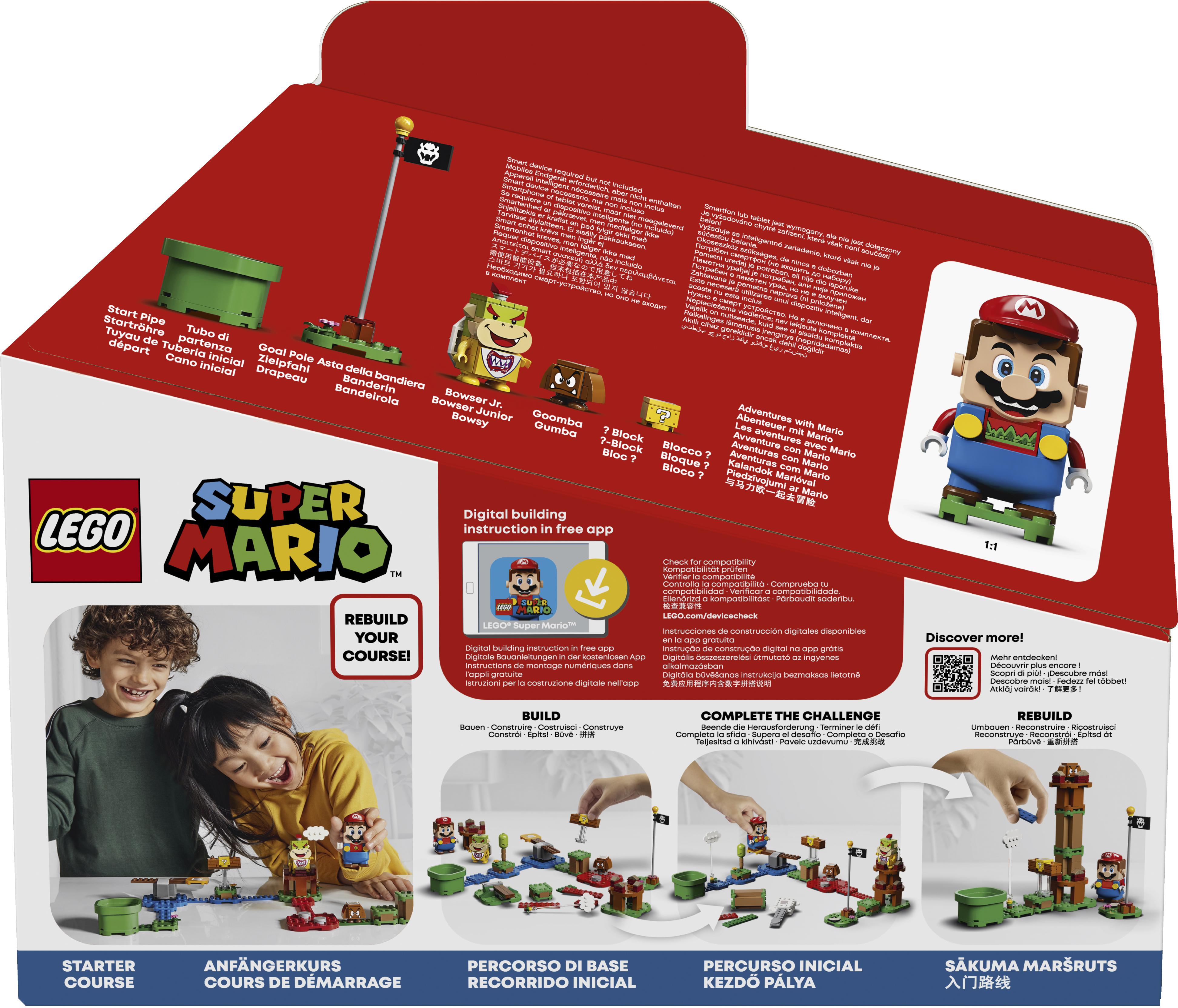 Конструктор LEGO Super Mario Пригоди разом з Маріо - стартовий набір, 231 деталь (71360) - фото 6