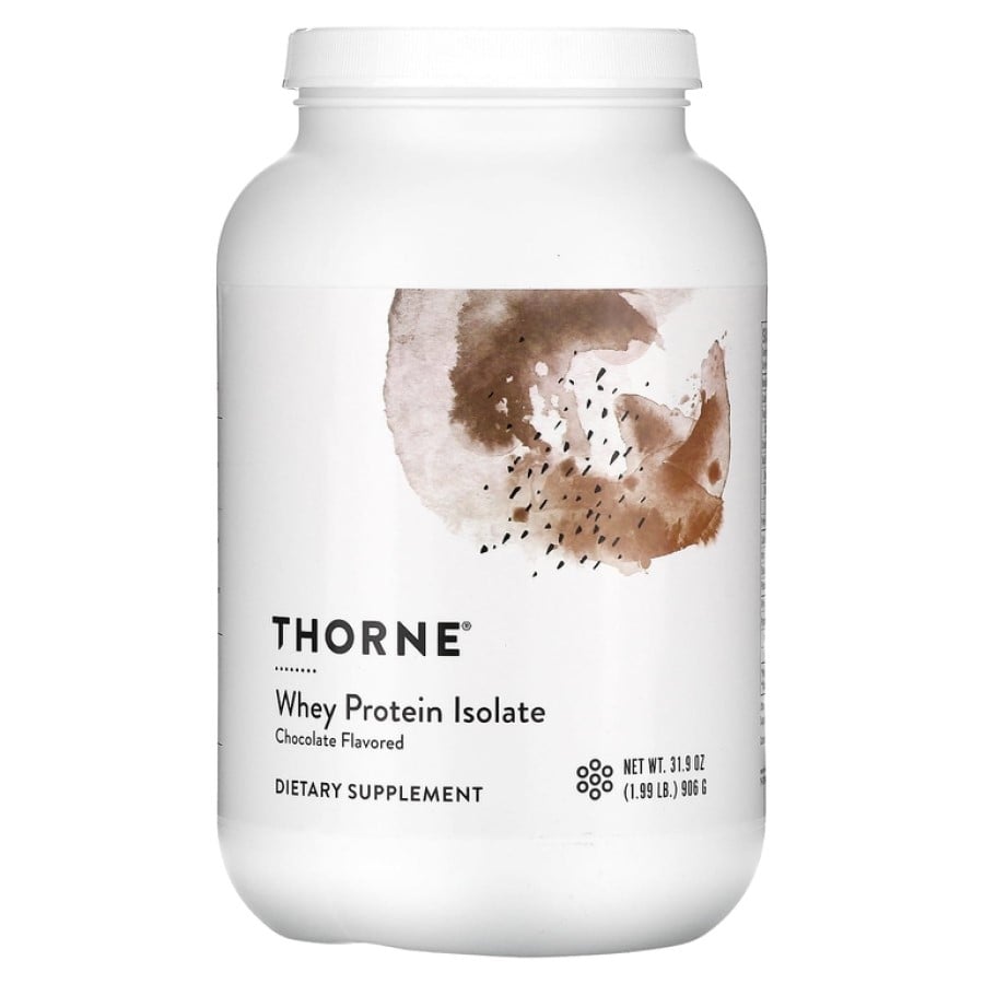 Сироватковий протеїн ізолят Thorne Research Whey Protein шоколад 876 г - фото 1