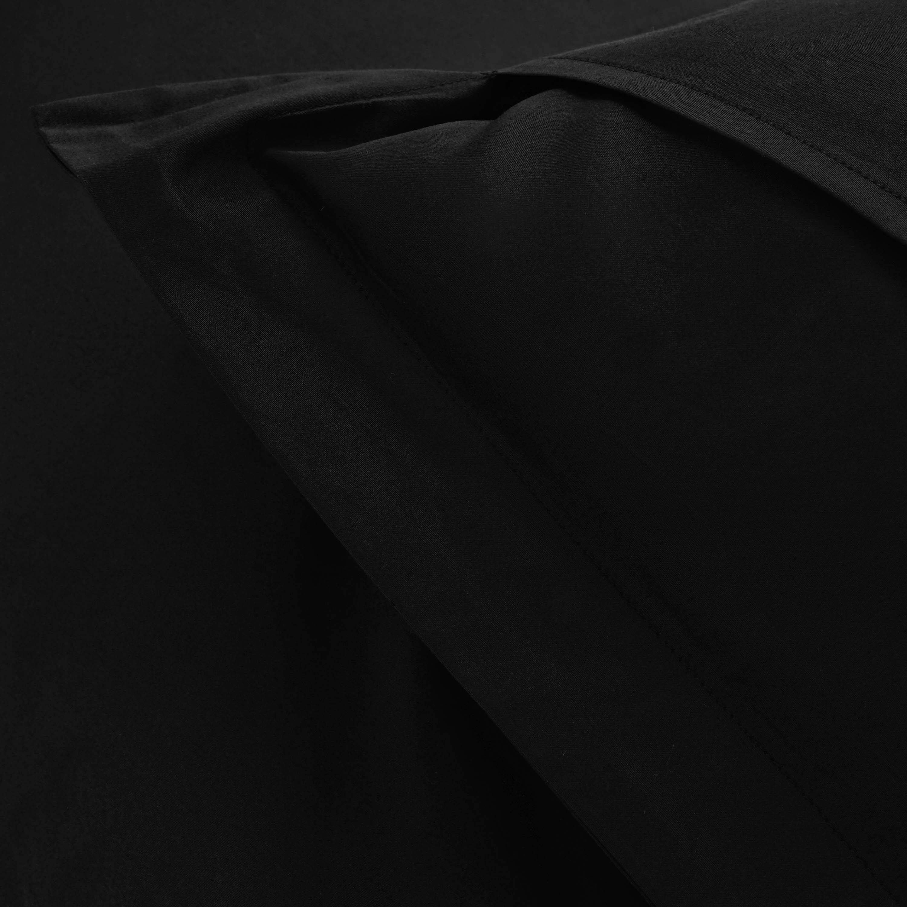 Комплект постельного белья Ardesto Mix&Match Premium сатин двуспальный евро черный (ART2022SL) - фото 11