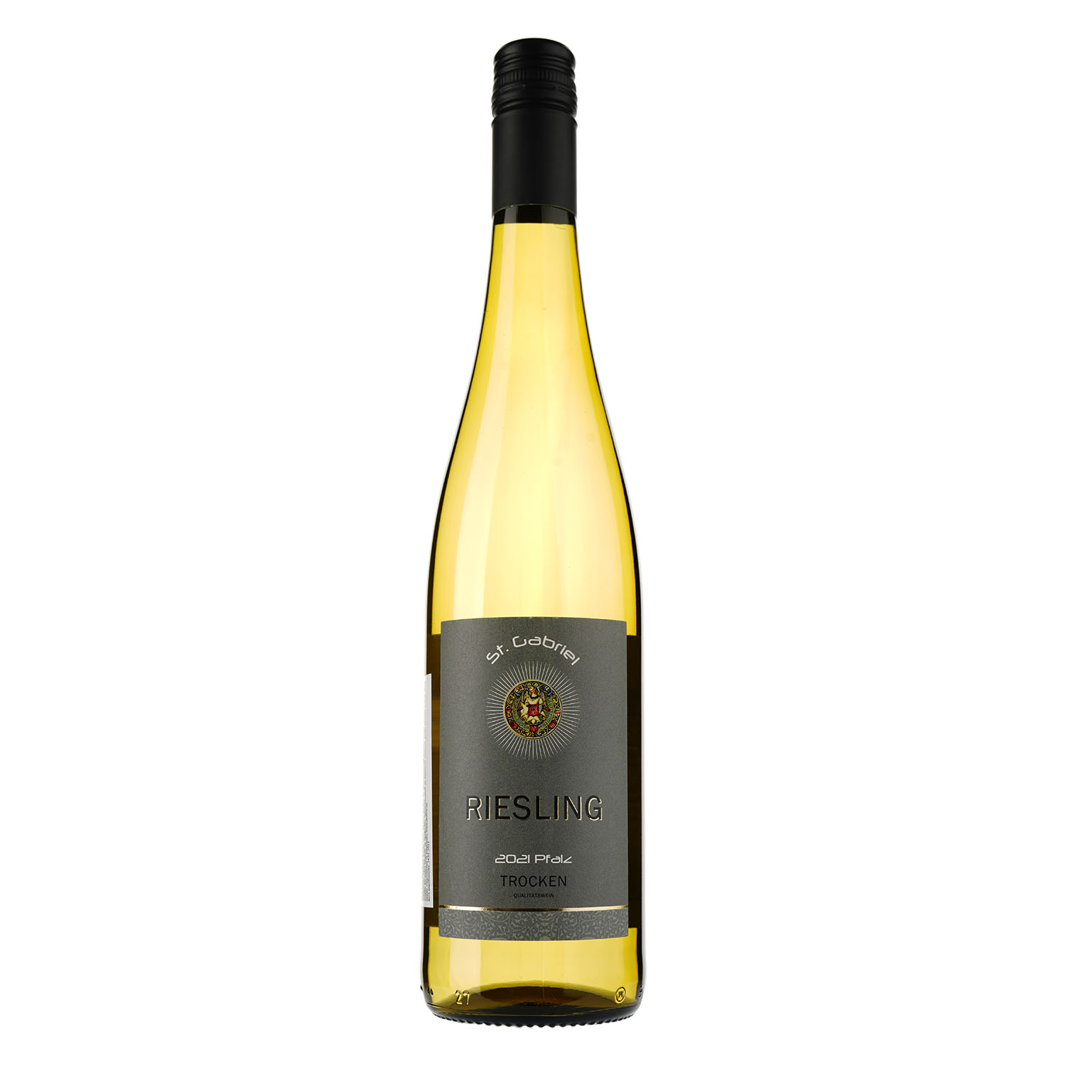 Вино St. Gabriel Riesling, біле, сухе, 0,75 л - фото 1