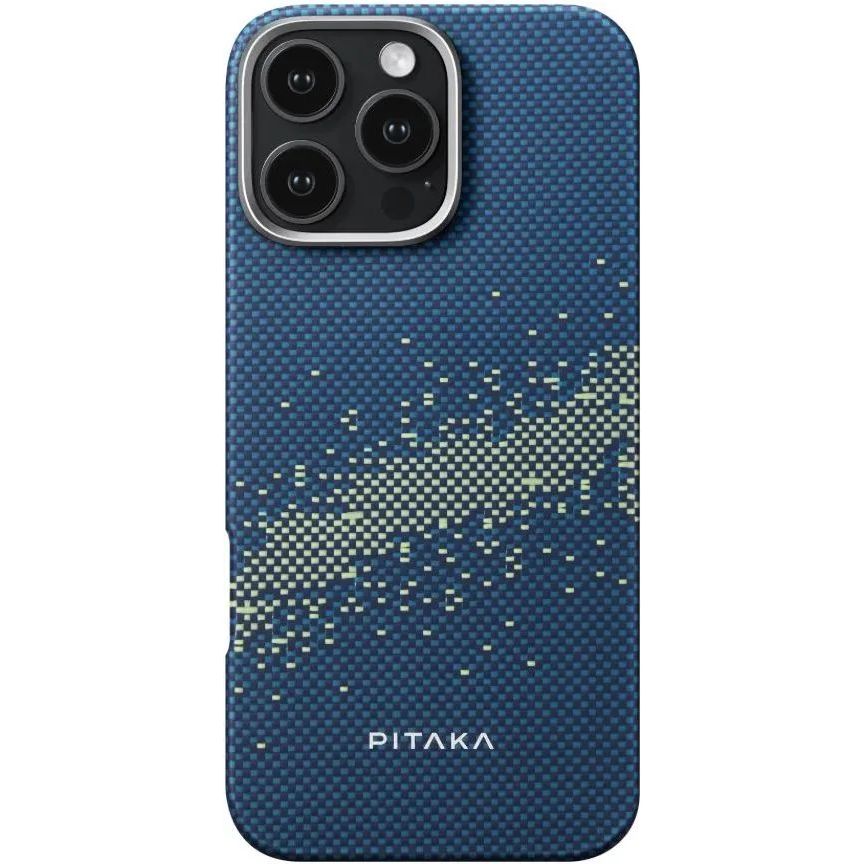 Чехол-накладка Pitaka Tactile Woven Case StarPeak Milky Way Galaxy для iPhone 16 Pro Max - фото 1