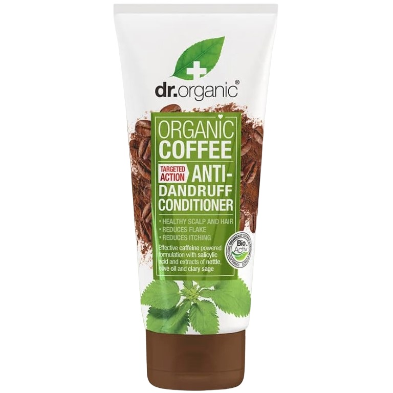 Кофейный кондиционер против перхоти Dr.Organic Organic Coffee Anti-Dandruff Conditioner 200 мл - фото 1