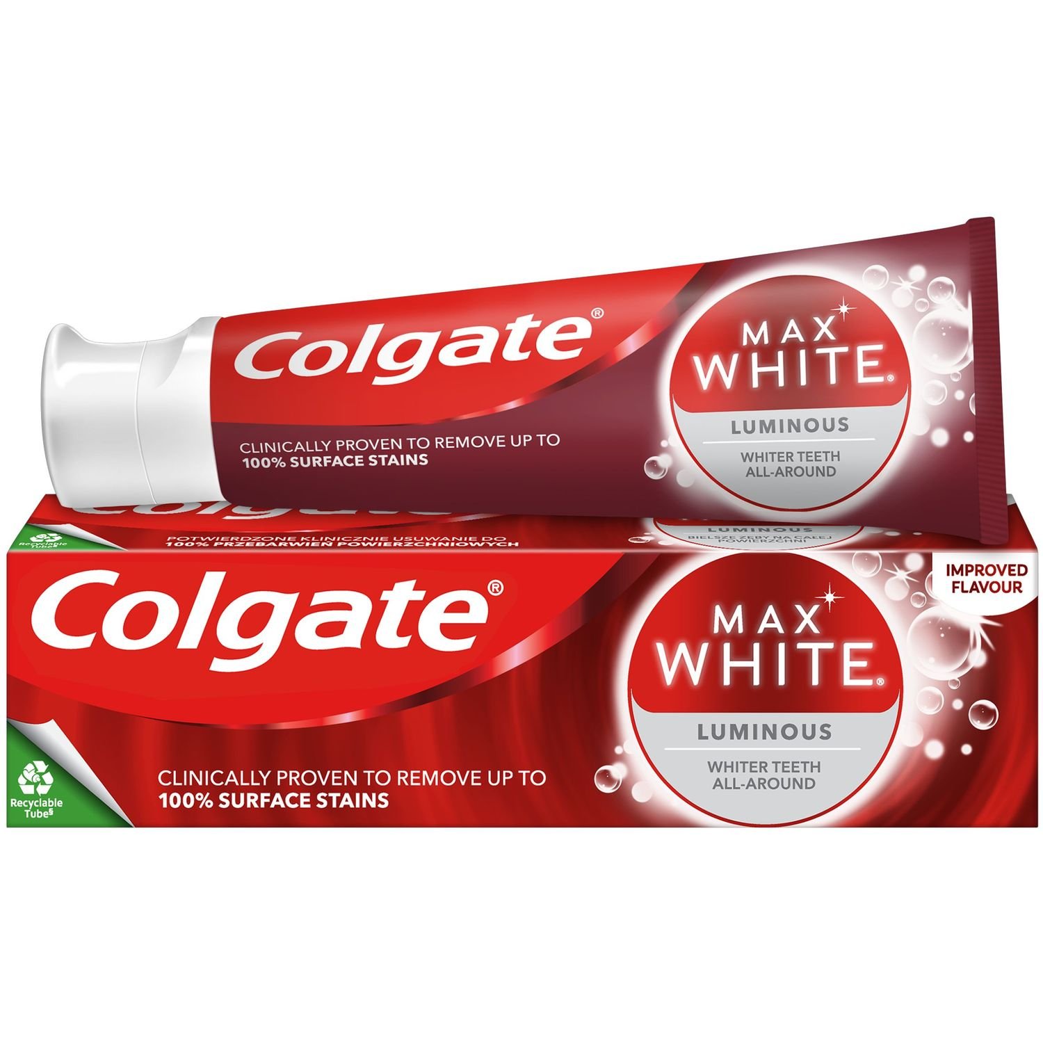 Зубная паста ColgateMax White Luminous 75 мл - фото 4