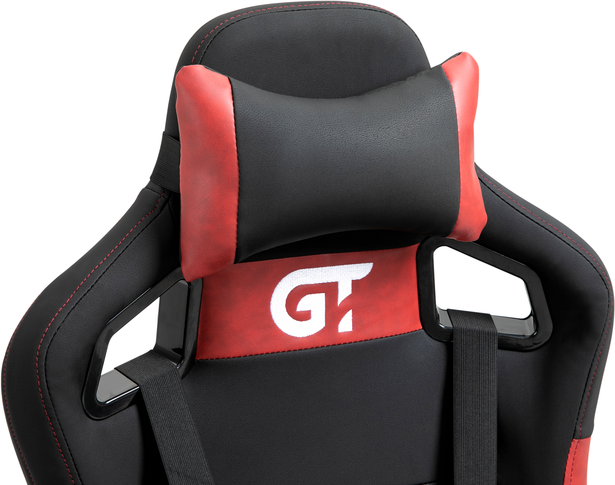 Геймерское кресло GT Racer черное с красным (X-5104 Black/Red) - фото 9