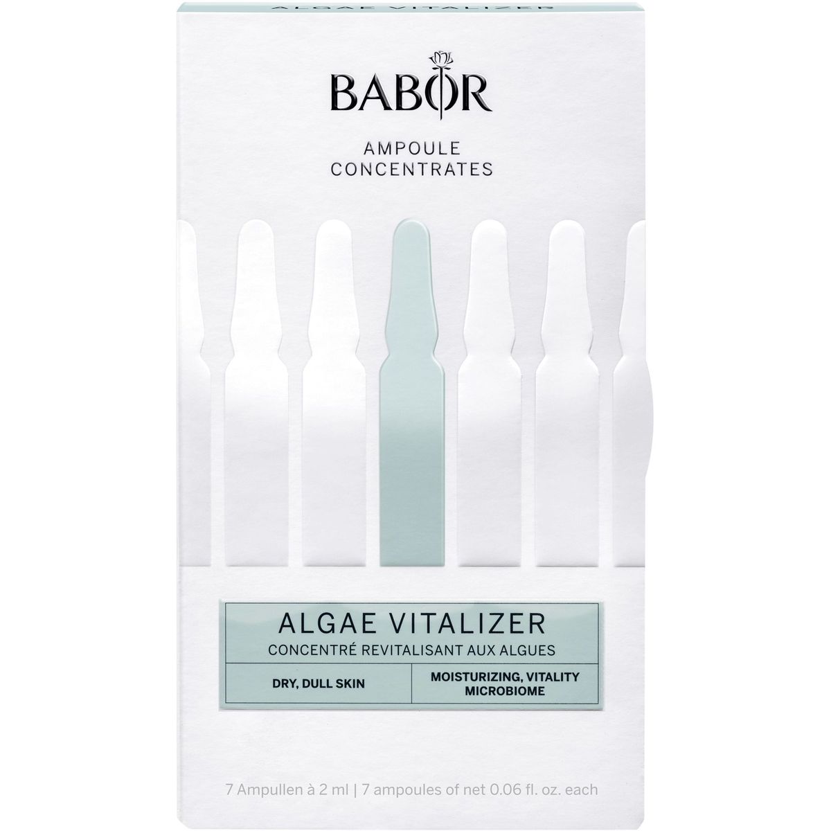 Ампулы для лица Babor Algae Vitalizer 14 мл (7 шт. x 2 мл) - фото 1