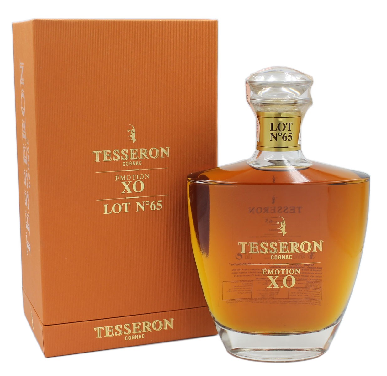 Коньяк Cognac Tesseron Lot 65 XO Emotion Decanter, 40%, 0,7 л (8000009504480) - фото 1