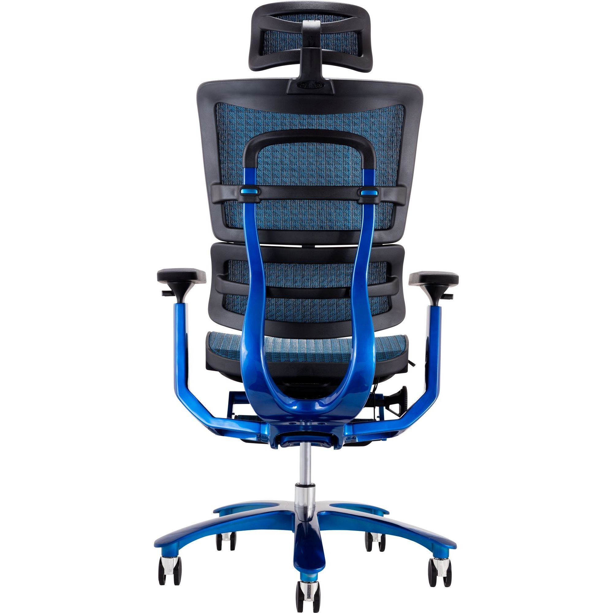 Офисное кресло GT Racer X-815L (W-85), черно-синее (X-815L Black/Blue (W-85)) - фото 6