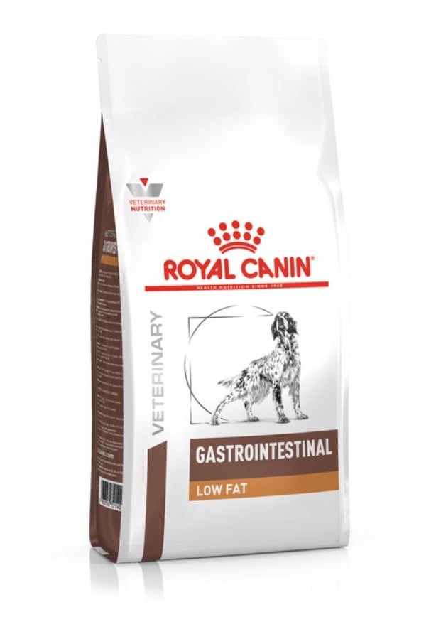 Сухой корм для взрослых собак склонных к полноте и при нарушении пищеварения Royal Canin Gastrointestinal Low Fat, 1,5 кг - фото 1