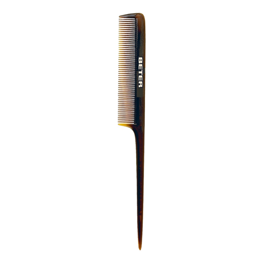 Гребінець для волосся Beter, із загостреною ручкою, 20.5 см (пластикова) - фото 1
