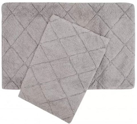 Набор ковриков Irya Algoma gri, серый (svt-2000022264501) - фото 1