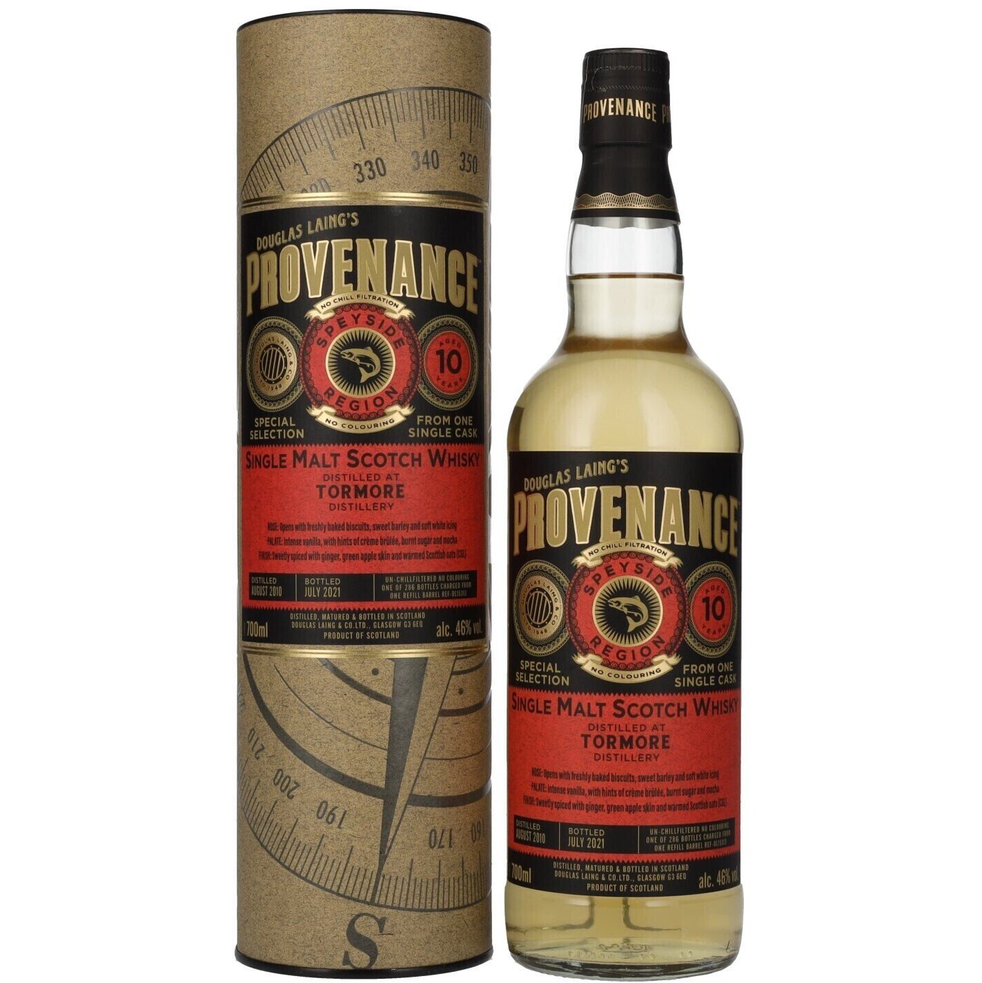 Виски Douglas Laing Provenance Arran 8 yo Single Malt Scotch Whisky, 46%, 0,7 л - фото 1