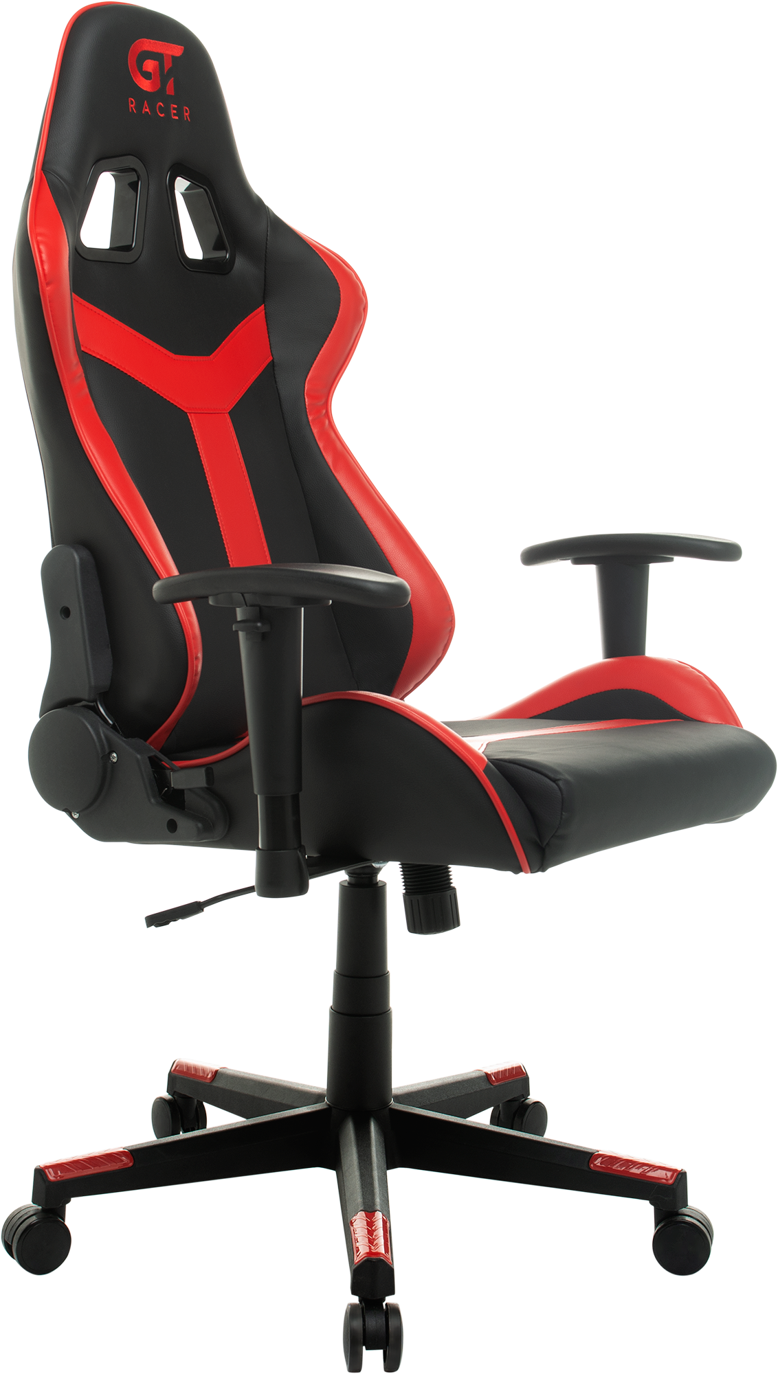 Геймерське крісло GT Racer чорне з червоним (X-2527 Black/Red) - фото 2