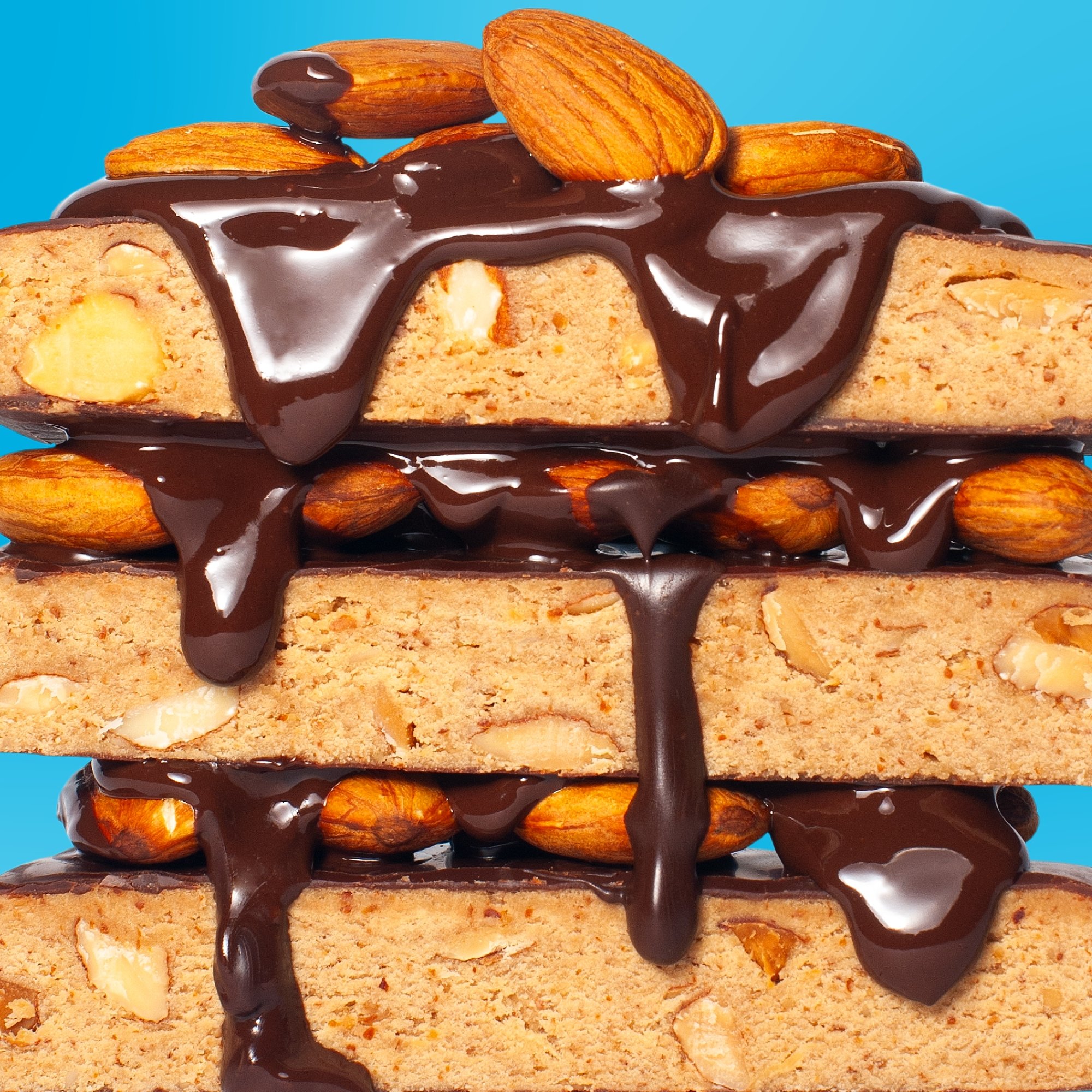 Батончик протеиновый Fizi Protein Almond + choco в шоколадной глазури 45 г - фото 6
