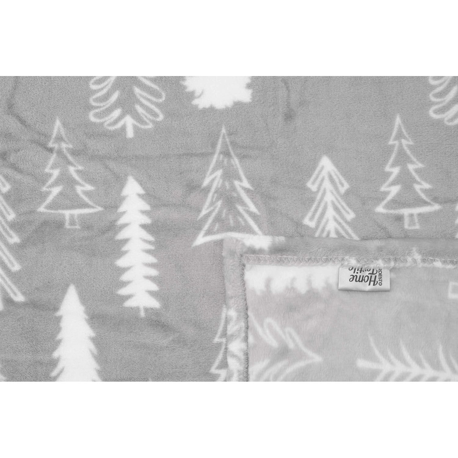 Плед Ardesto Flannel, 200х160 см, елки (ART0110PB) - фото 4