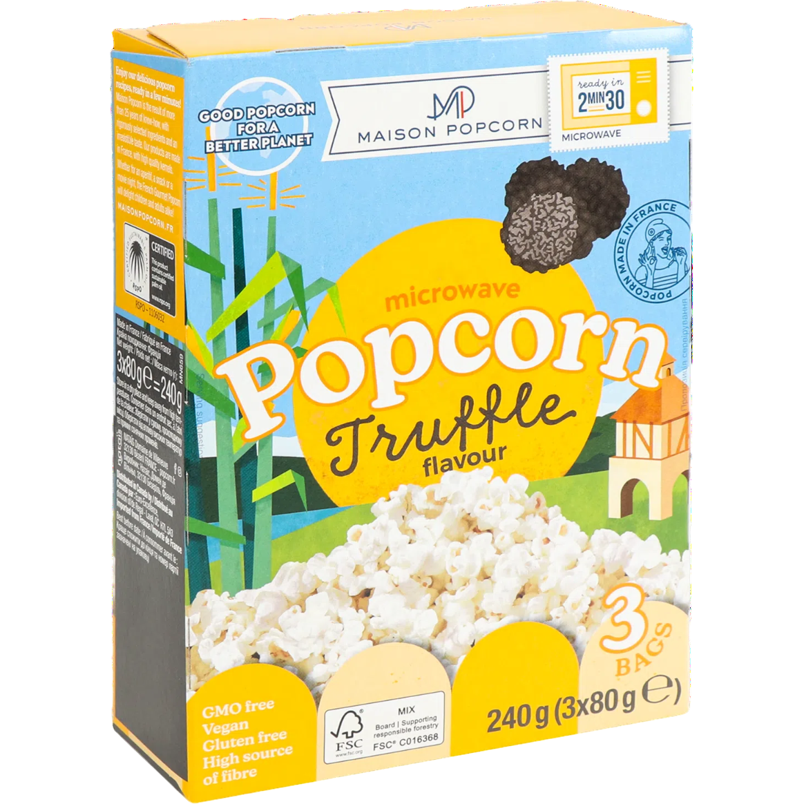 Попкорн Maison Popcorn со вкусом трюфеля 240 г - фото 1