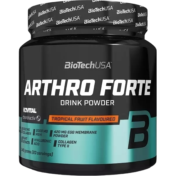 Комплекс для суглобів та зв'язок BiotechUSA Arthro Forte Tropical Fruit 340 г - фото 1