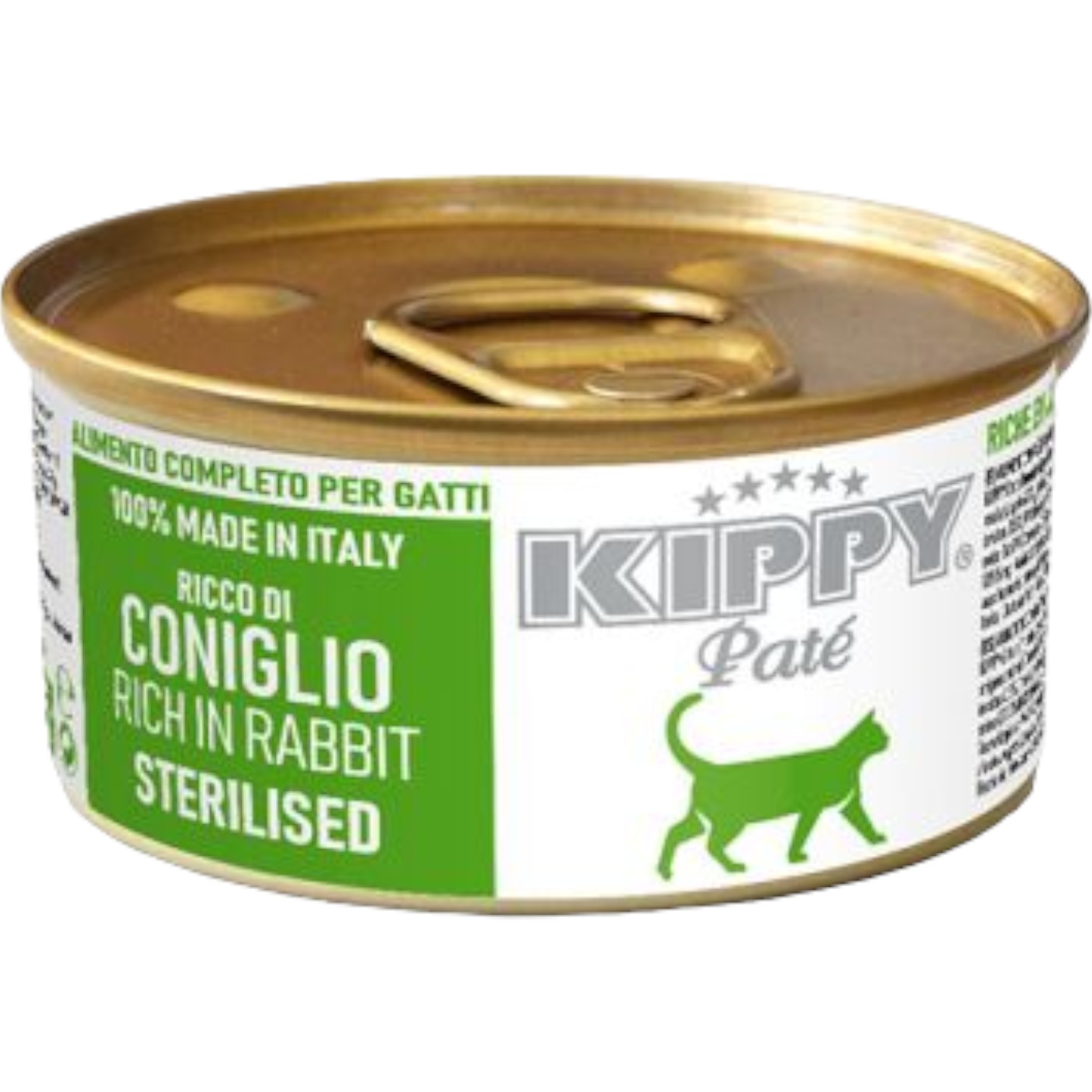 Влажный корм для кошек Kippy Pate паштет с крольчатиной 85 г - фото 1