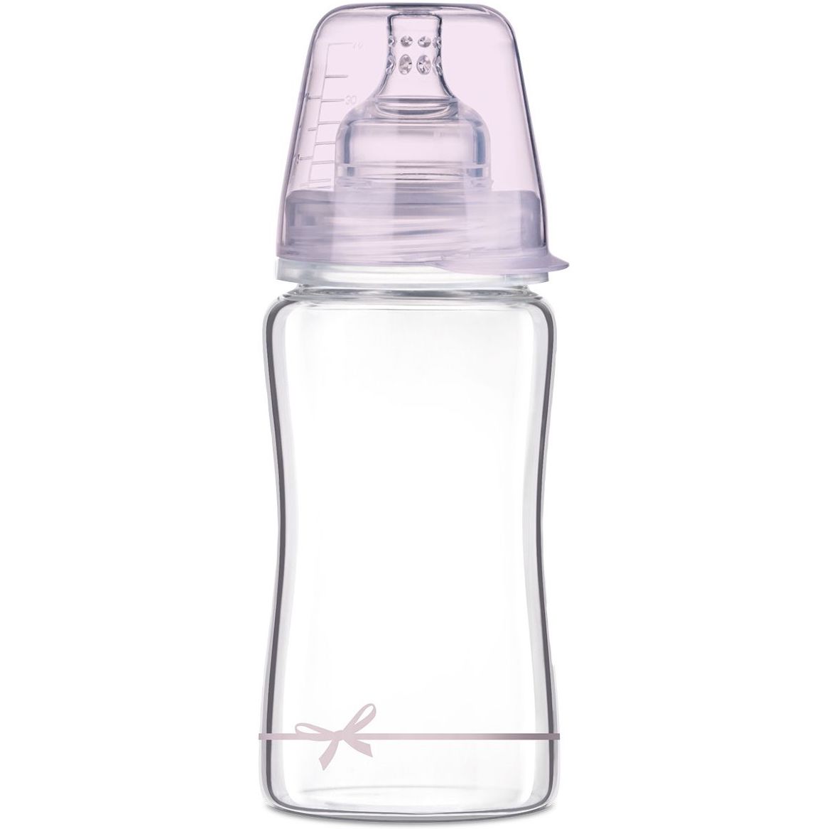 Бутылочка для кормления Lovi Diamond Glass Baby Shower girl, 250 мл (74/204girl) - фото 1