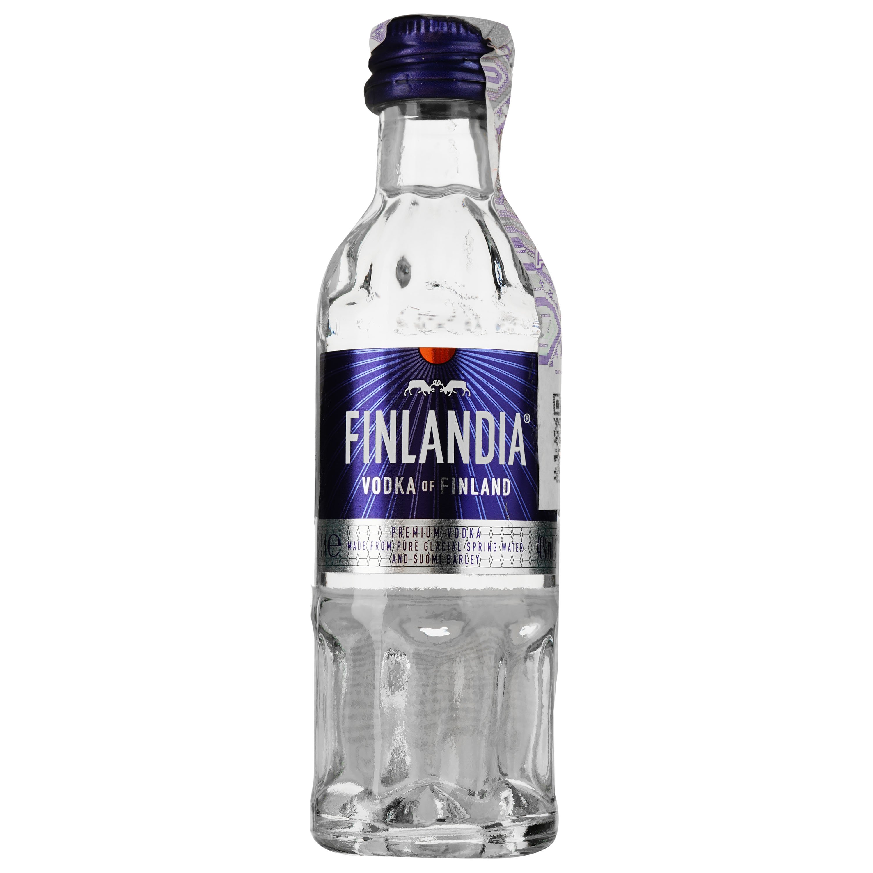 Горілка Finlandia, 40%, 0,05 л (717577) - фото 1