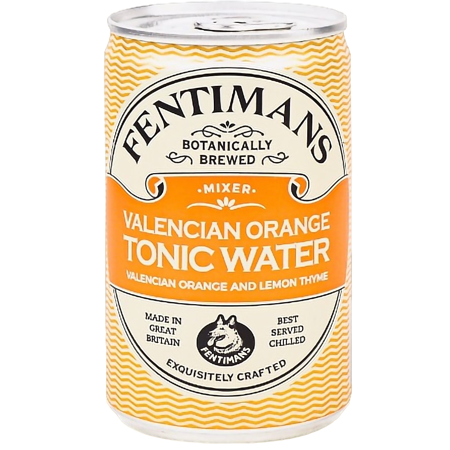 Напиток Fentimans Valencian Orange Tonic, б/а, газ, ж/б, 0,15 л - фото 1