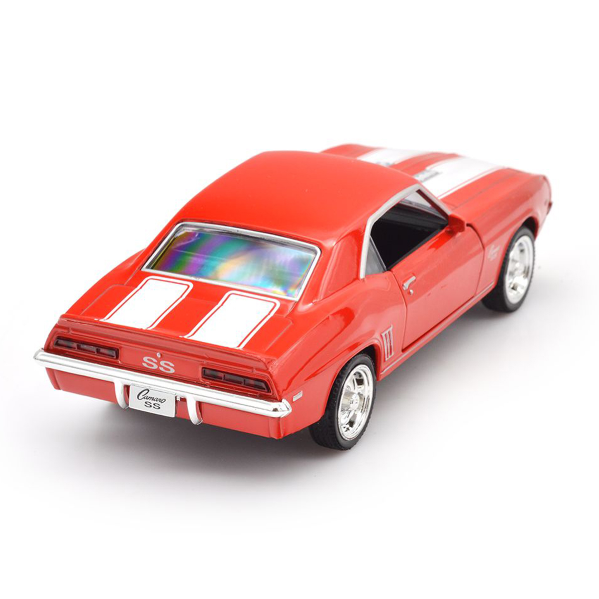 Автомодель TechnoDrive Chevrolet Camaro 1969, 1:32, красная (250336U) - фото 7