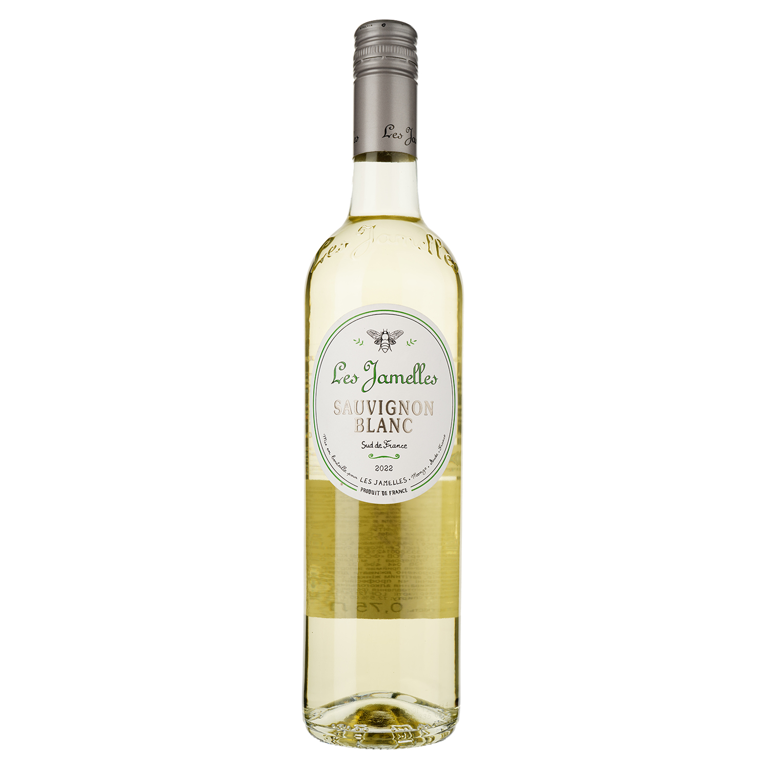 Вино Les Jamelles Sauvignon Blanc, белое, сухое, 12,5%, 0,75 л (863037) - фото 1