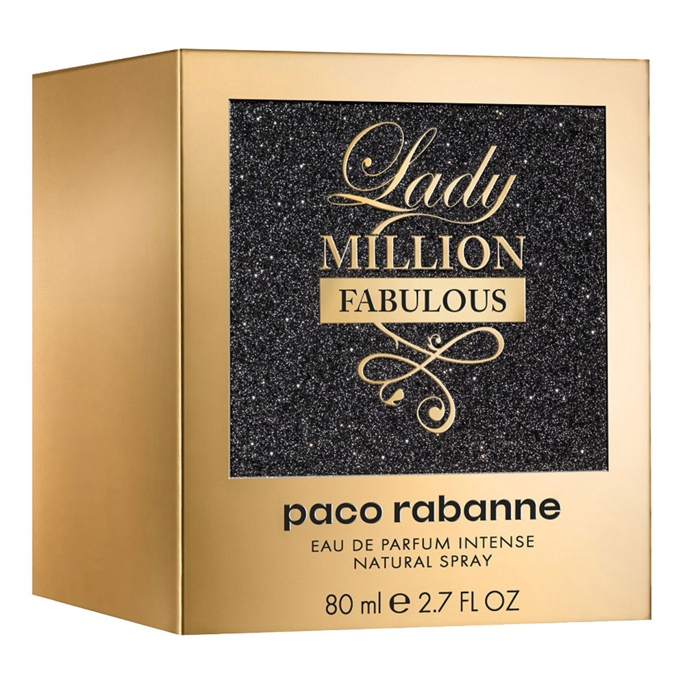 Парфюмированная вода для женщин Paco Rabanne Lady Million Fabulous 80 мл - фото 2