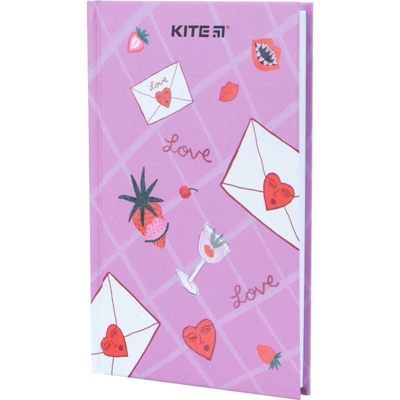 Книга записная Kite Bouffants & Broken Hearts А6 в клеточку 80 листов (K22-199-2) - фото 2