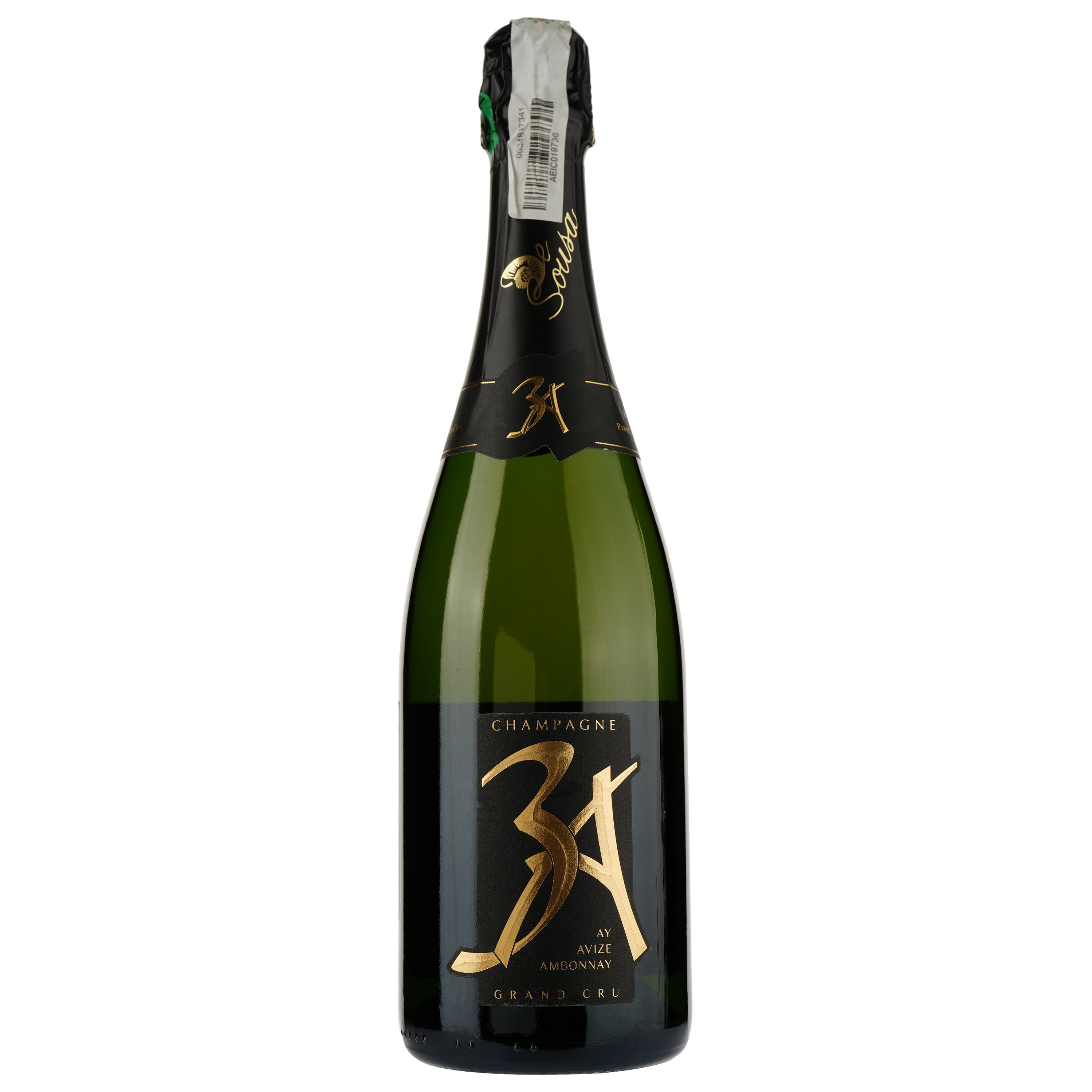 Шампанське De Sousa Cuvee 3A, біле, екстра-брют, 0,75 л - фото 1