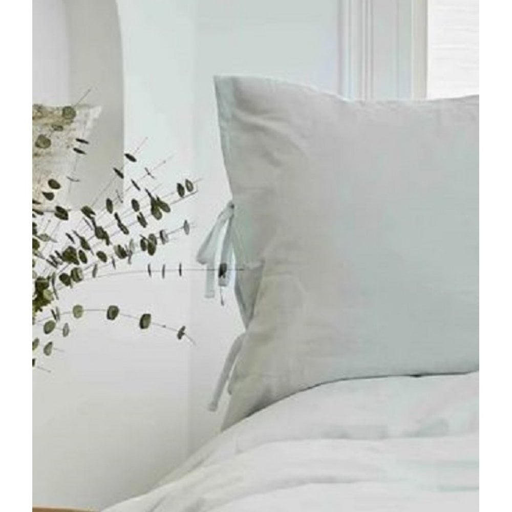 Комплект постельного белья Karaca Home 4 Element Hava Su, евростандарт, светло-голубой (svt-2000022300797) - фото 3