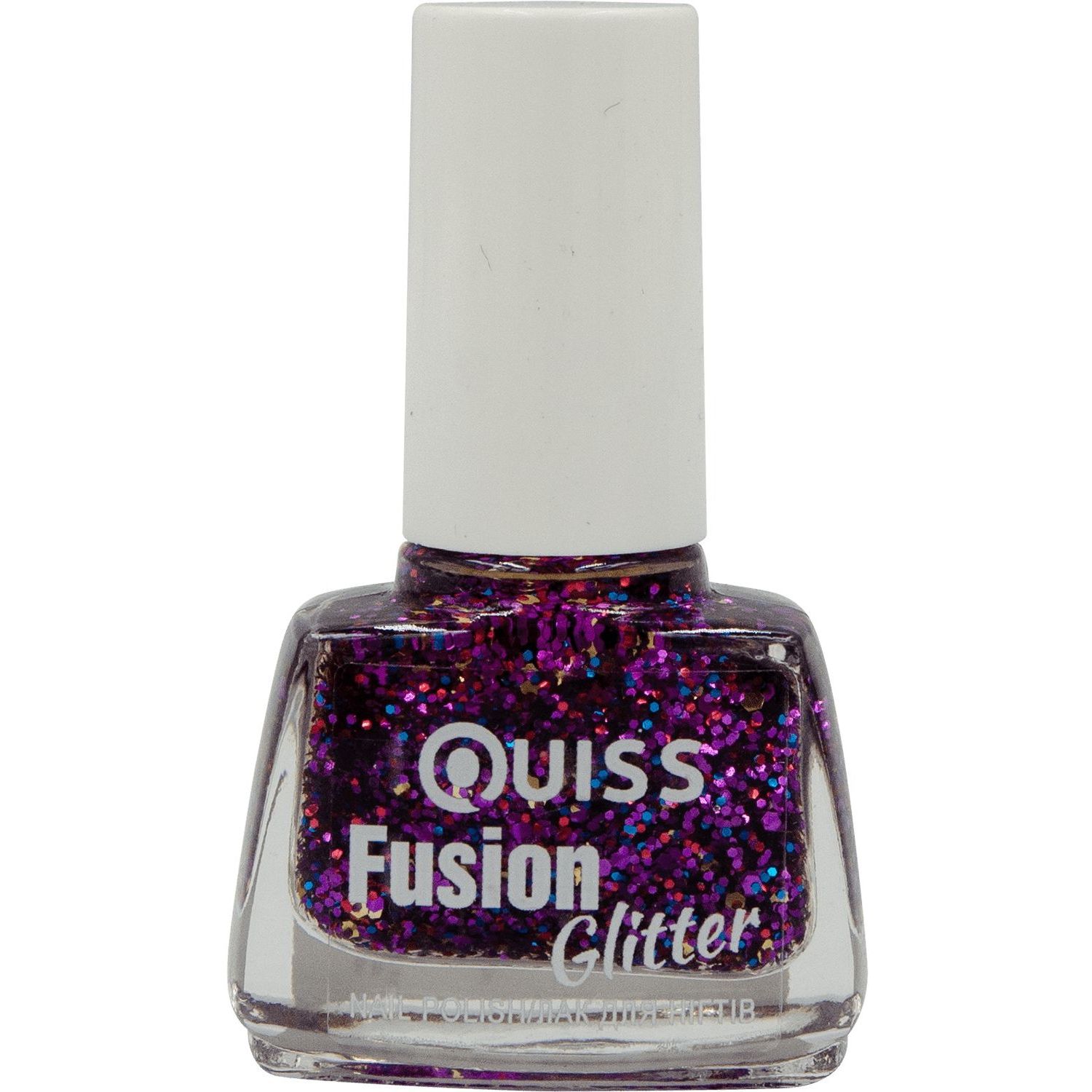 Лак для нігтів Quiss Fusion Glitter відтінок 06, 6 г - фото 1