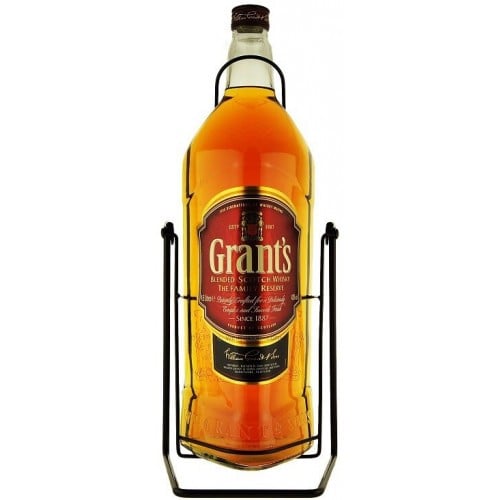 Виски Grant's Triple wood Blended Scotch Whisky 40% 4.5 л - фото 1