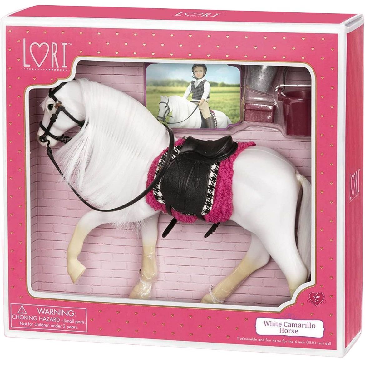Игровая фигурка Lori Белая лошадь Камарилло (LO38000Z) - фото 2