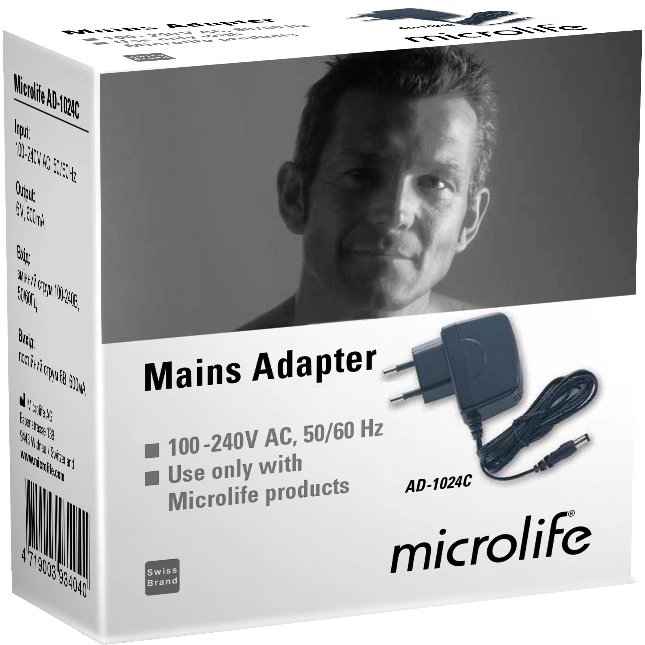Автоматичний адаптер Microlife AD-1024c - фото 4
