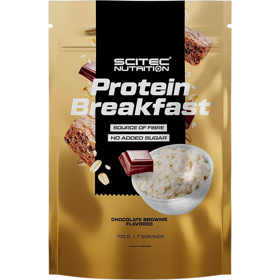 Протеїновий сніданок Scitec Nutrition Protein Breakfast Brownie Choco 700 г - фото 1