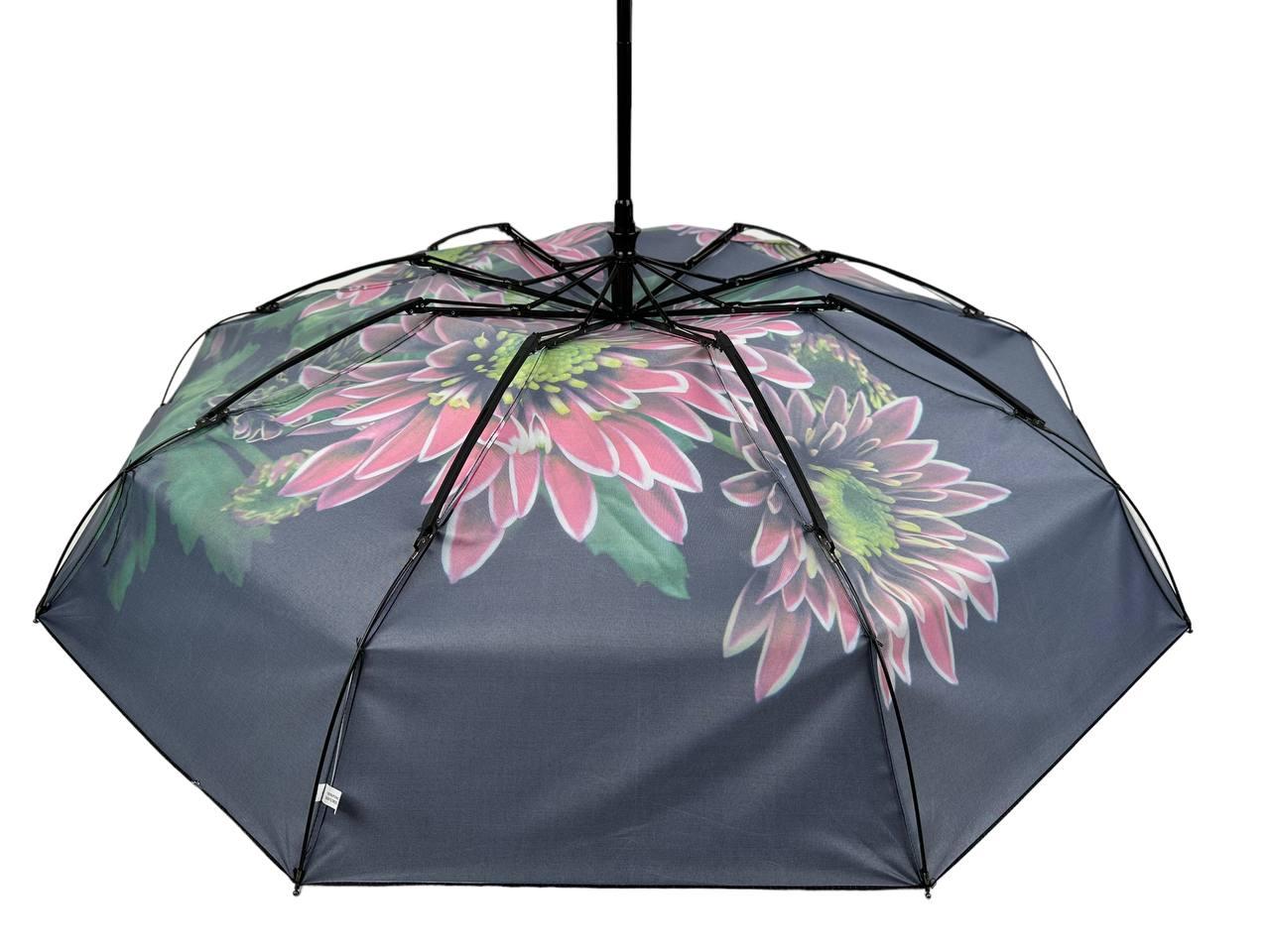 Жіноча складана парасолька повний автомат Rain 98 см різнобарвна - фото 8