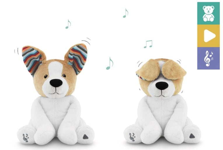 Мягкая музыкальная игрушка Zazu Дэнни Peek-A-Boo (ZA-DANNY-01) - фото 6