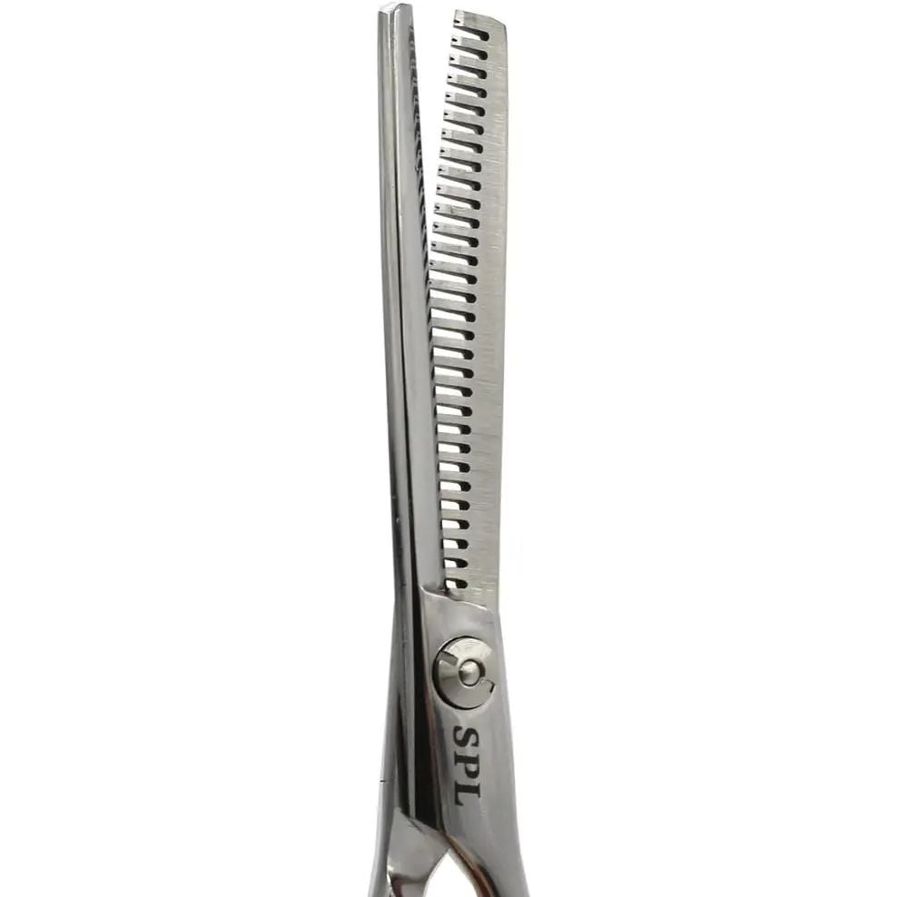 Ножиці філіровочні SPL, 5.5 дюймів, сірі - фото 3