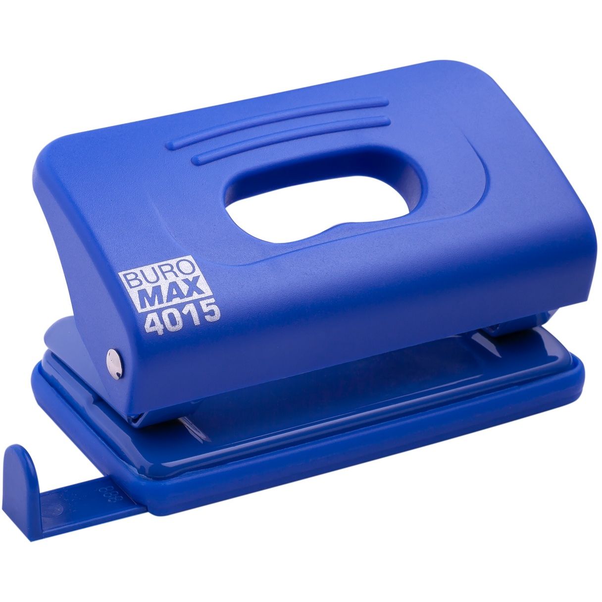 Діркопробивач Buromax пластиковий до 10 аркушів синій (BM.4015-02) - фото 1