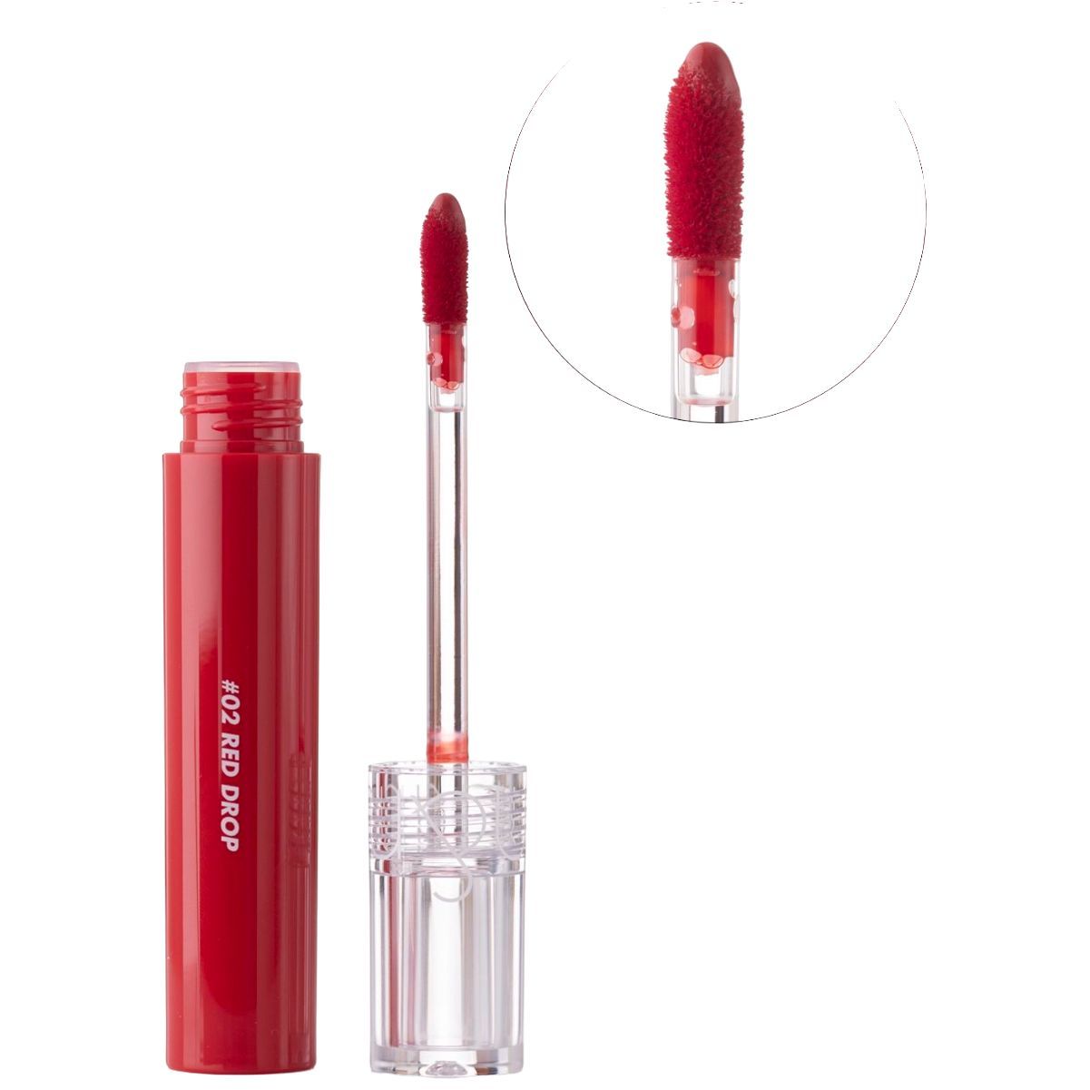 Тінт для губ Rom&nd Glasting Water Tint 02 Red Drop 4 г - фото 2