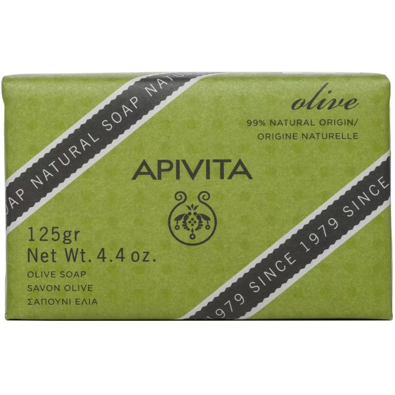Мыло Apivita с оливой, 125 г - фото 1