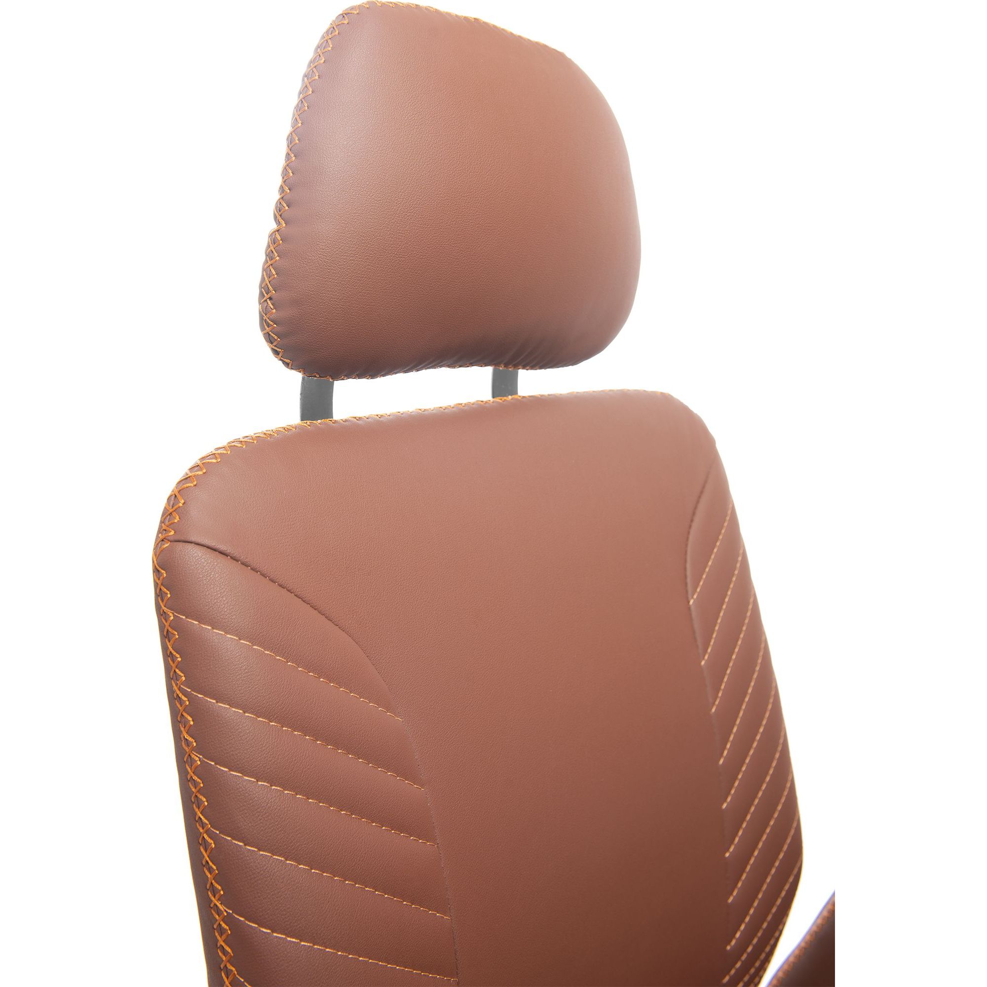 Офисное кресло GT Racer B-2380, коричневое (B-2380 Brown) - фото 10