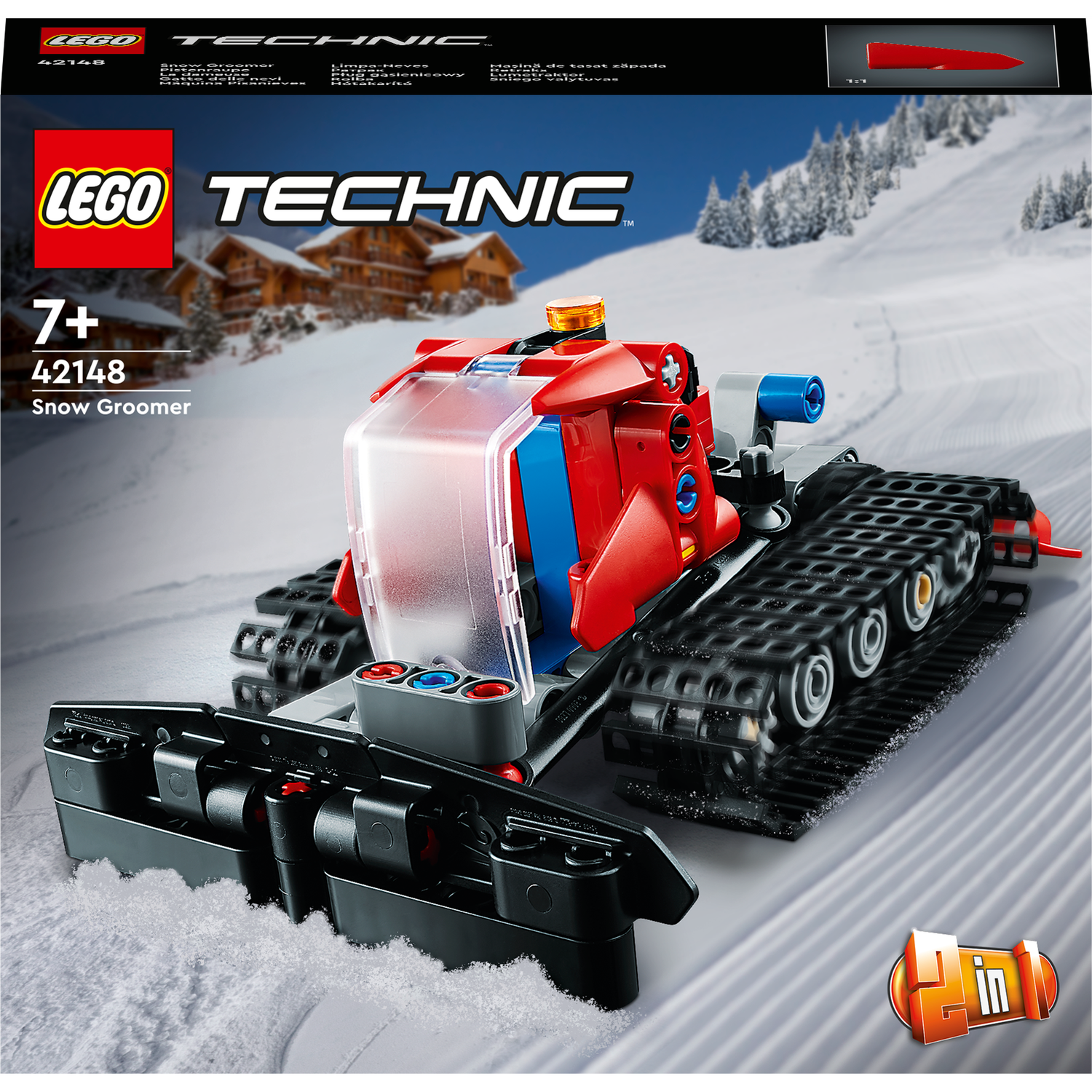 Конструктор LEGO Technic Снігоприбиральник, 178 деталей (42148) - фото 1